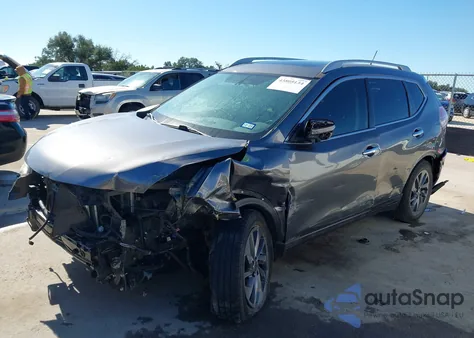 2016 Nissan Rogue Sl from USA, damaged, VIN 5N1AT2MT7GC873017